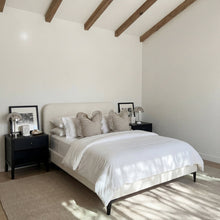 Load image into Gallery viewer, Albany Ivory Double Bed