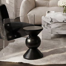 Load image into Gallery viewer, Baru Black Side Table