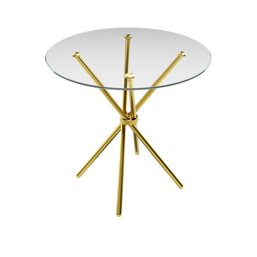 Casa Round Glass Dining Table