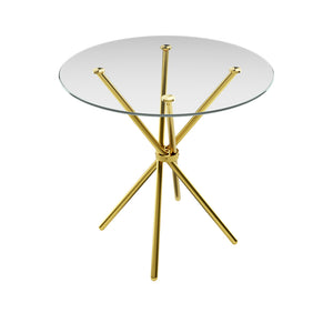 Casa Round Glass Dining Table