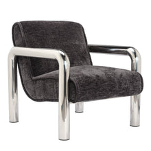 Load image into Gallery viewer, Haider Black Accent Chair