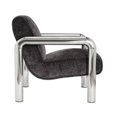 Load image into Gallery viewer, Haider Black Accent Chair