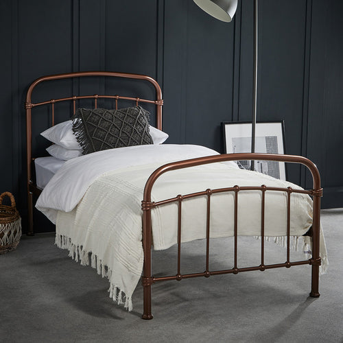 Halston 3.0 Single Copper Bed