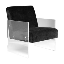 Load image into Gallery viewer, Ikos Black Accent Chair
