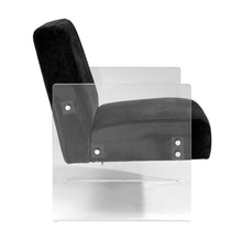 Load image into Gallery viewer, Ikos Black Accent Chair