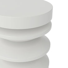 Load image into Gallery viewer, Iris White Side Table