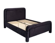 Load image into Gallery viewer, Leonie Black Double Bed