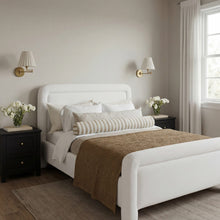 Load image into Gallery viewer, Leonie Black Double Bed
