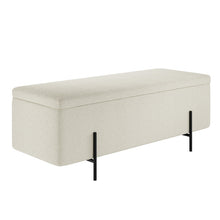 Load image into Gallery viewer, Lola Storage Ottoman Boucle