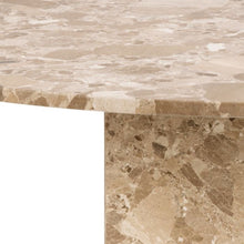 Load image into Gallery viewer, Naxos Round Table in Brown Marble