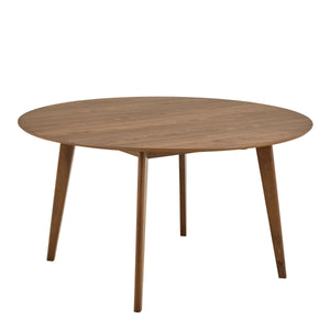 Roxby Round Dining Table in Walnut