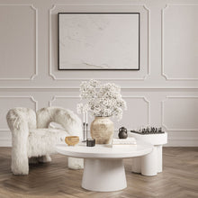 Load image into Gallery viewer, Rumi White Coffee Table
