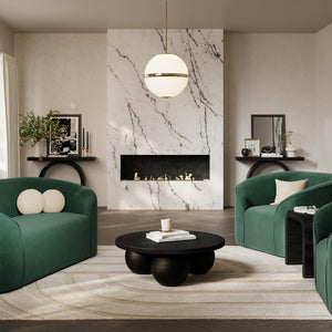 Kenji Matte Black Coffee Table