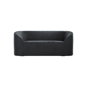 Zuma Black Velvet Sofa