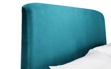 Load image into Gallery viewer, Frida Curved Velvet Bed