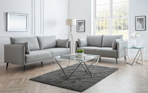 Rohe Grey 3 Seater Sofa