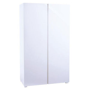 Puro 2 Door Wardrobe Charcoal - The Home Collections