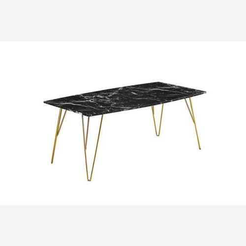 Fusion Coffee Table Black Marble