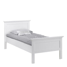 Load image into Gallery viewer, Kids Paris Single Bed in White -90 x 200 - The Home Collections