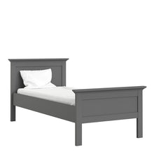 Load image into Gallery viewer, Kids Paris Single Bed in Matt Grey  -  (90 x 200) - The Home Collections