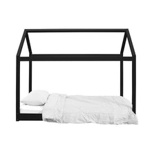 Load image into Gallery viewer, Kids Hickory House Bed White or Black - The Home Collections