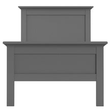 Load image into Gallery viewer, Kids Paris Single Bed in Matt Grey  -  (90 x 200) - The Home Collections