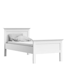 Load image into Gallery viewer, Kids Paris Single Bed in White -90 x 200 - The Home Collections