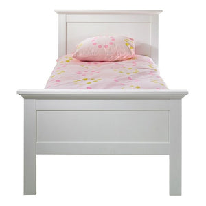 Kids Paris Single Bed in White -90 x 200 - The Home Collections