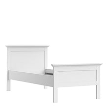 Load image into Gallery viewer, Kids Paris Single Bed in White -90 x 200 - The Home Collections