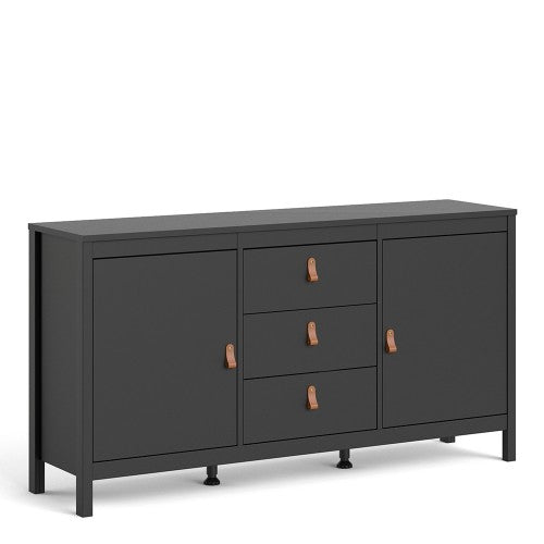 Barcelona Black Sideboard