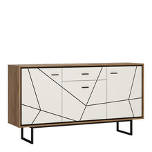 Load image into Gallery viewer, Brolo 3 Door Geometric Sideboard