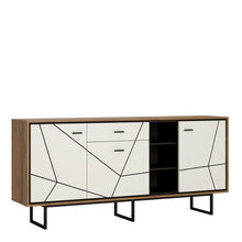 Load image into Gallery viewer, Brolo 3 Door Geometric Sideboard