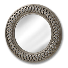 Load image into Gallery viewer, Entwined Lattice Silver Mirror