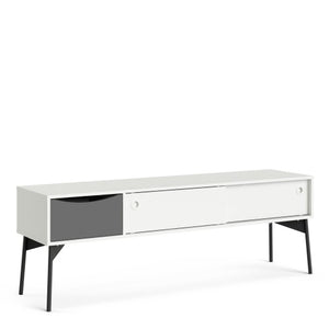 Fur Sliding Doors TV Unit