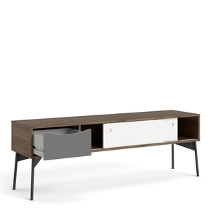 Fur Sliding Doors TV Unit