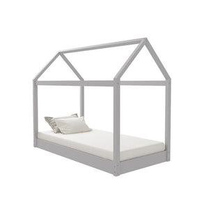 Kids Hickory House Bed White or Black