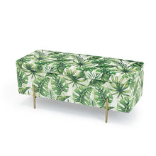 Load image into Gallery viewer, Lola Storage Ottoman Teal