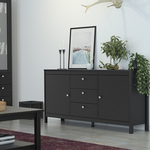 Madrid Black Sideboard