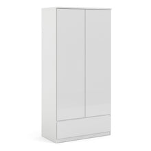 Load image into Gallery viewer, Naia White 2 Door Wardrobe