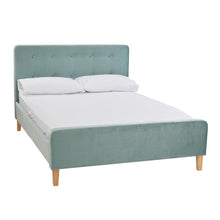 Load image into Gallery viewer, Pierre Double Bed Aqua