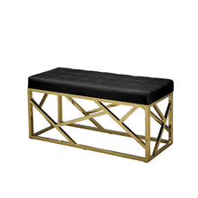 Load image into Gallery viewer, Renata Bench Black