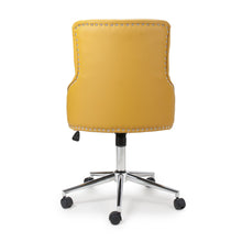 Load image into Gallery viewer, Rocco Brushed Velvet Grey Office Chair