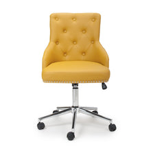 Load image into Gallery viewer, Rocco Brushed Velvet Grey Office Chair