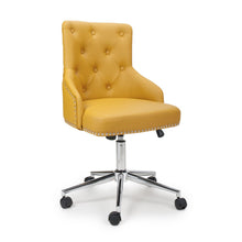 Load image into Gallery viewer, Rocco Brushed Velvet Grey Office Chair