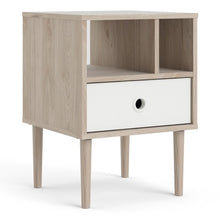 Load image into Gallery viewer, Rome White Bedside Table