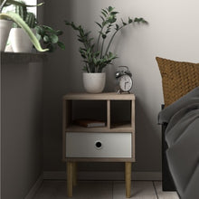 Load image into Gallery viewer, Rome White Bedside Table