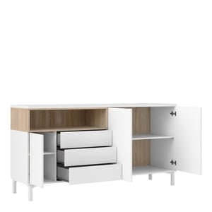 Roomers White Sideboard