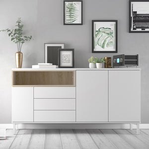 Roomers White Sideboard