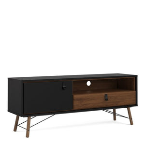 Rye Black TV Stand