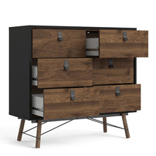 Load image into Gallery viewer, Rye Walnut 6 Drawer Chest